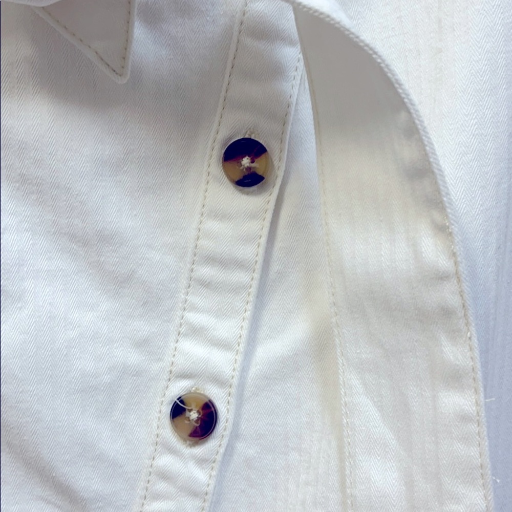 Button Down Midi Skirt - Picture 3 of 3